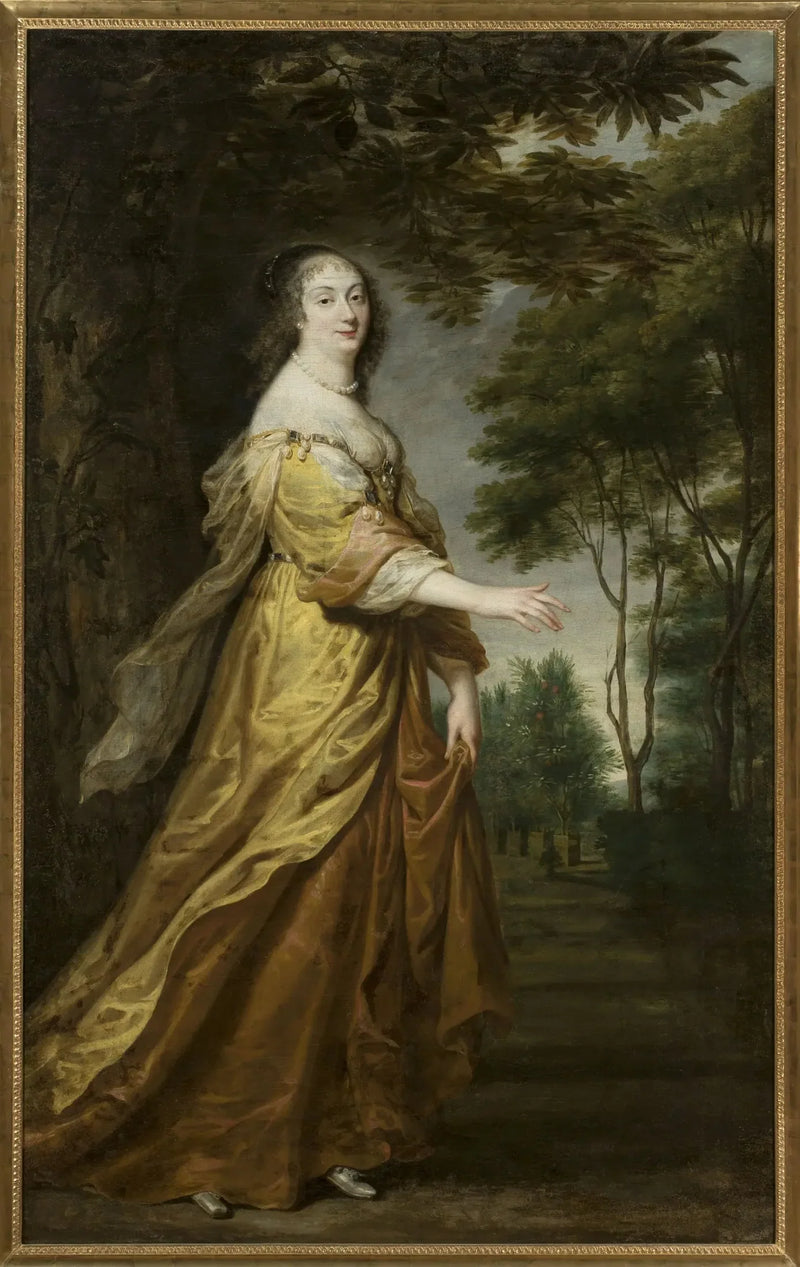Retrato de Marie Louise Gonzague de Nevers. - Juste d'Egmont