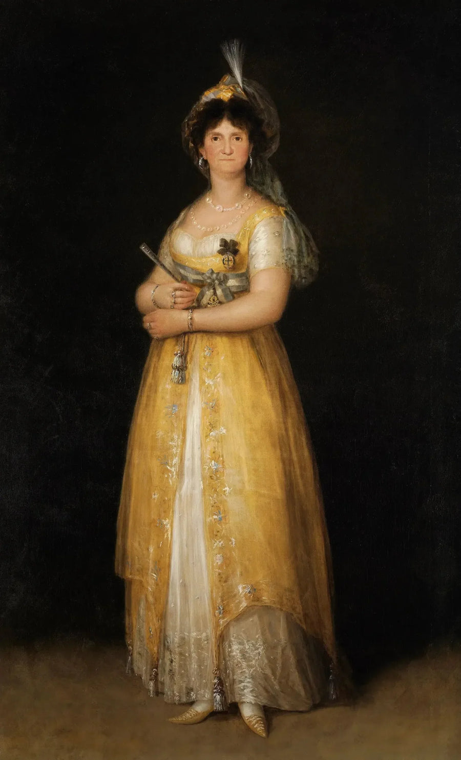 Retrato de Maria Luísa de Parma - Francisco de Goya