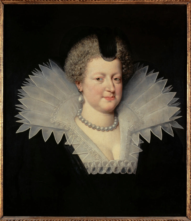 Retrato de Maria de Médici (1573-1642), rainha da França - Frans Pourbus, o Jovem