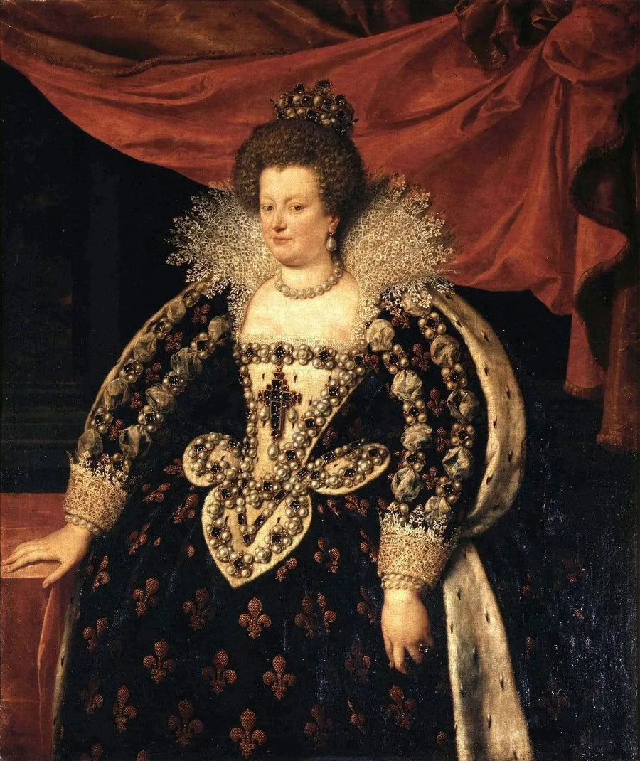 Retrato de Maria de Médici - Frans Pourbus, o Jovem