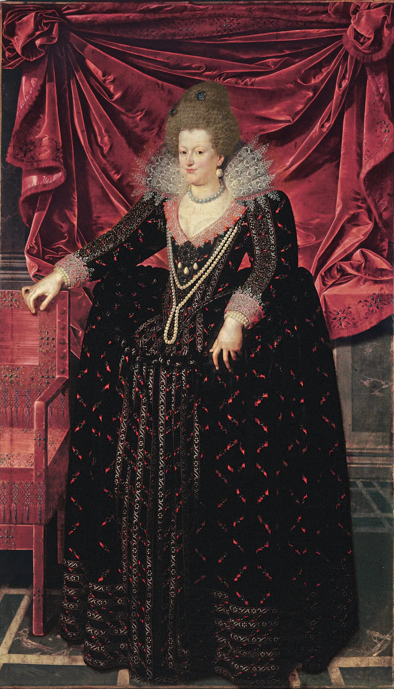 Retrato de Maria de Médici - Frans Pourbus, o Jovem