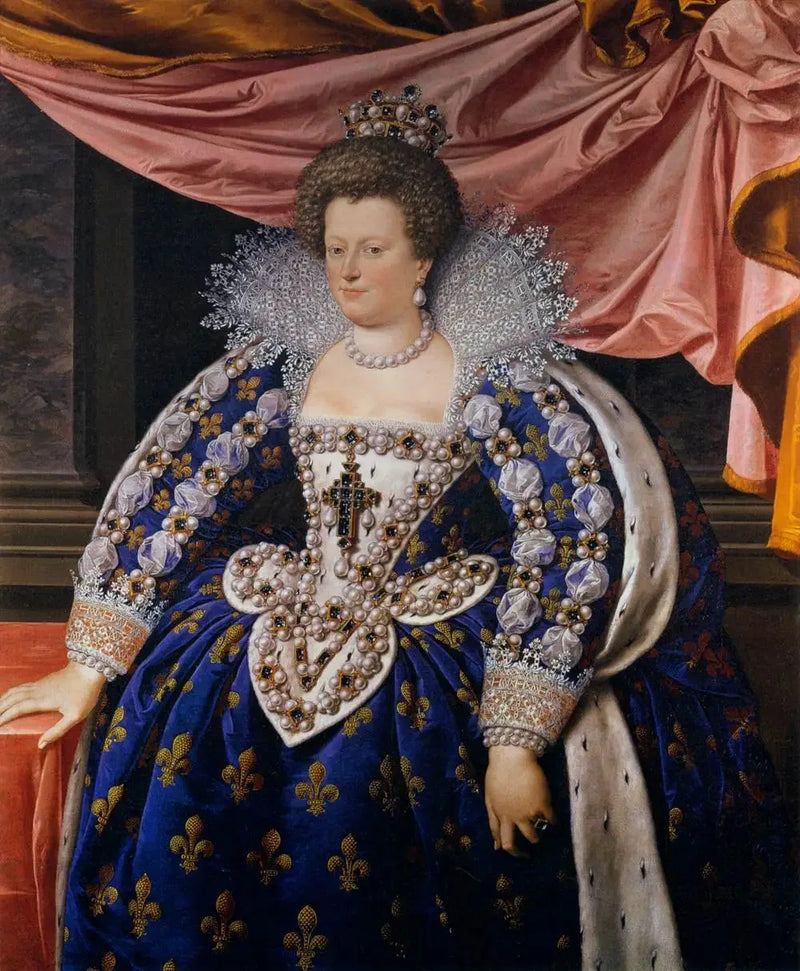 Retrato de Maria de Médici - Frans Pourbus, o Jovem