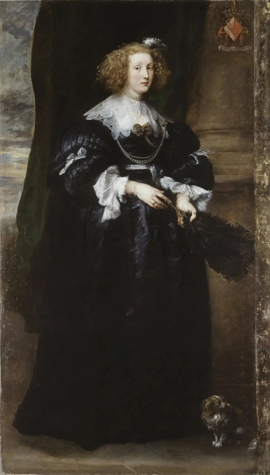Retrato de Maria de Raet - Antoine van Dyck