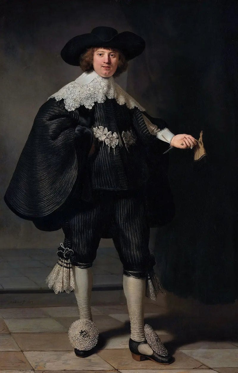 Retrato de Marten Soolmans - Rembrandt