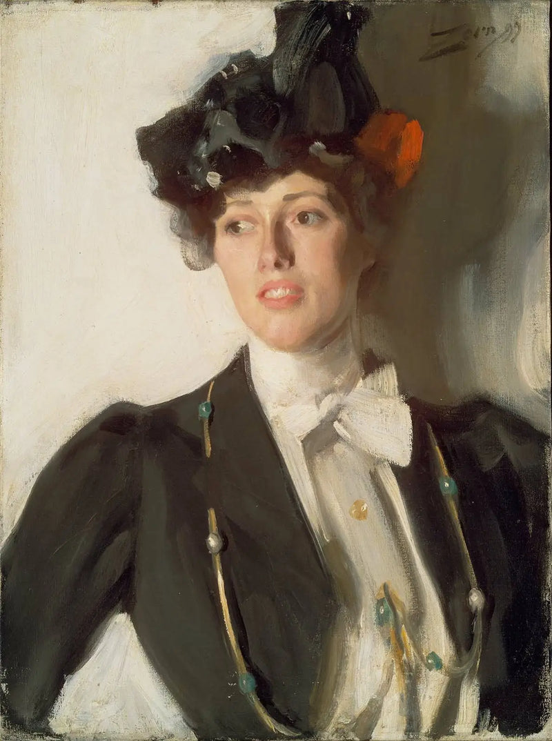 Retrato de Martha Dana - Anders Zorn