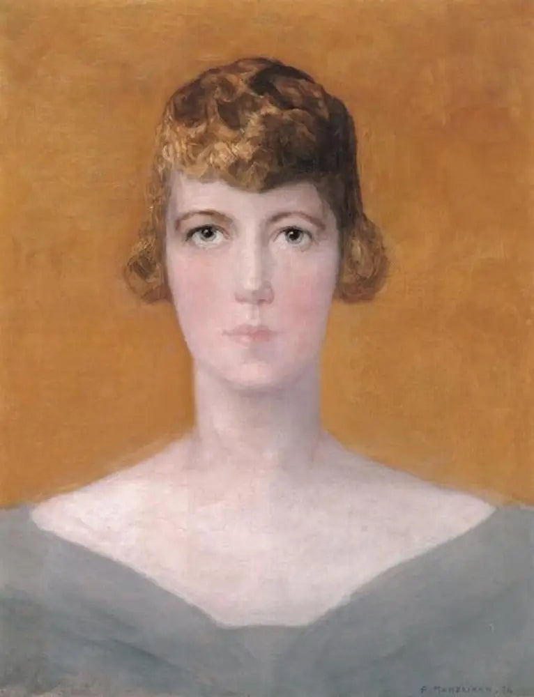 Retrato de Martha Frieda de Fries (1893-...) - Piet Mondrian