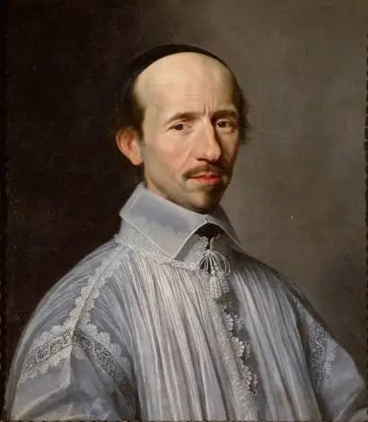 Retrato de Martin de Barcos, abade de Saint-Cyran - Philippe de Champaigne