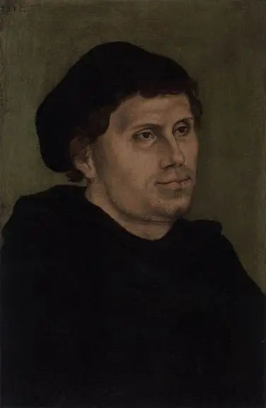 Retrato de Martin Luther (1483-1546) - Lucas Cranach, o Velho