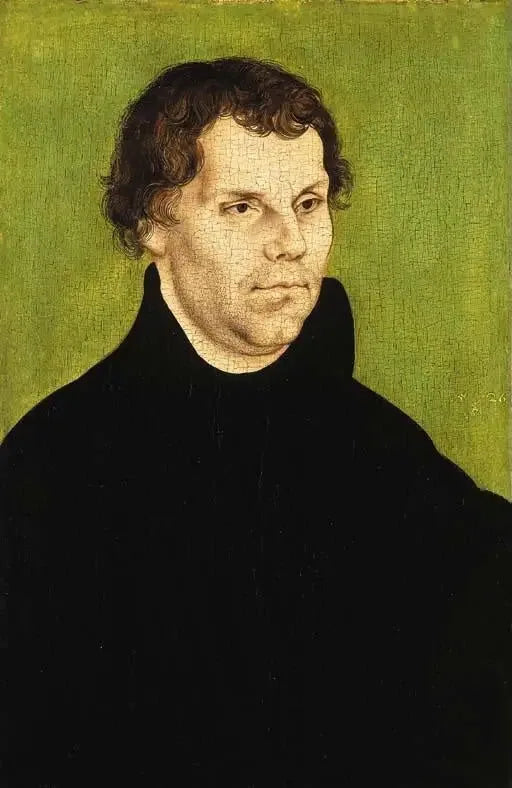 Retrato de Martin Luther - Lucas Cranach, o Velho