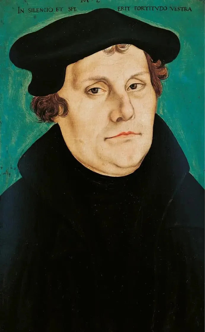 Retrato de Martin Luther - Lucas Cranach, o Velho