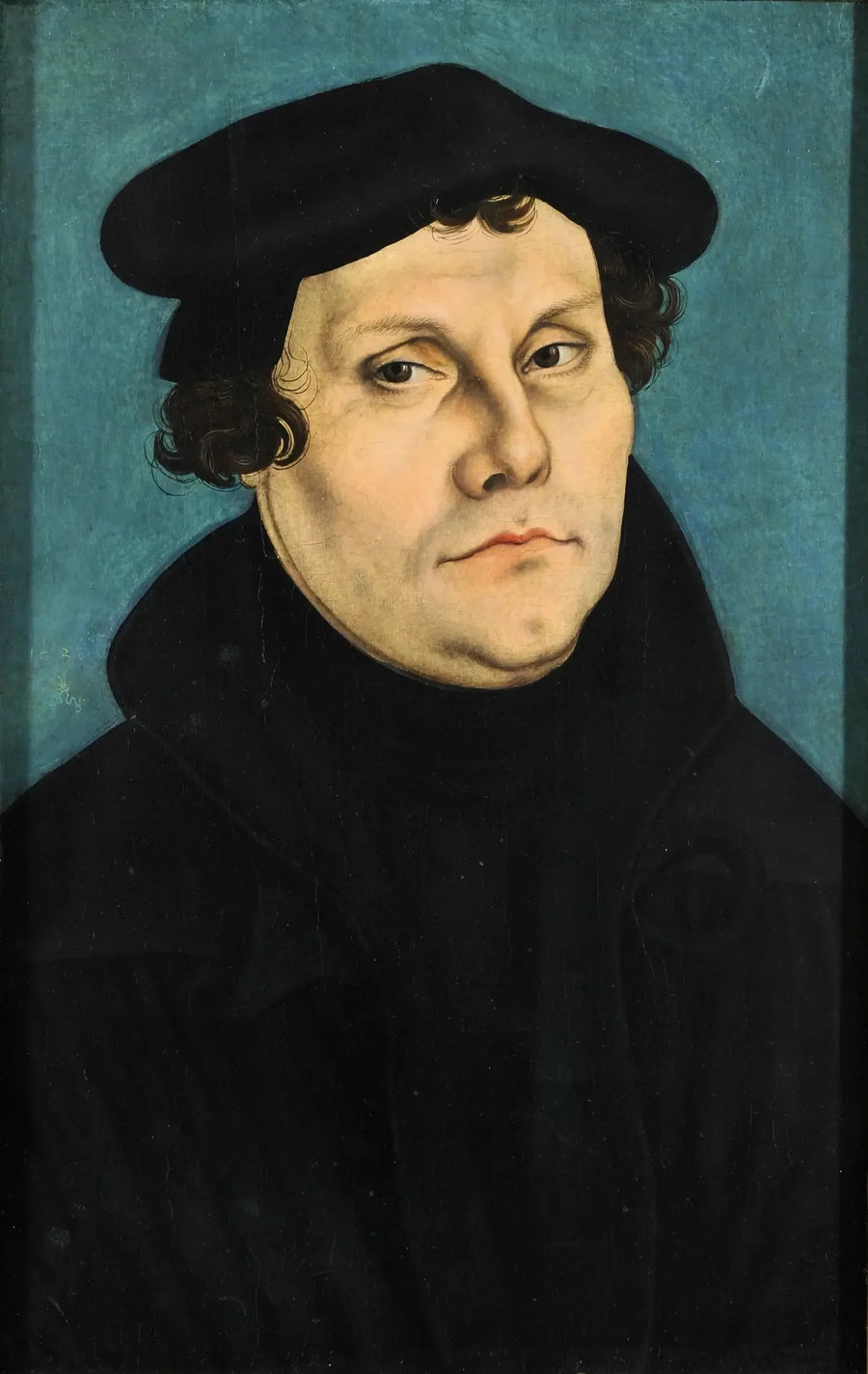 Retrato de Martin Luther - Lucas Cranach, o Velho