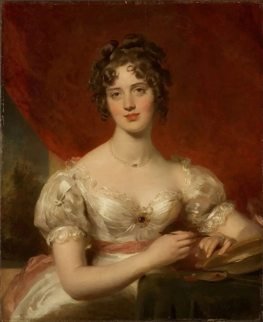 Retrato de Mary Anne Bloxam (mais tarde Sra. Frederick H. Hemming) - Thomas Lawrence