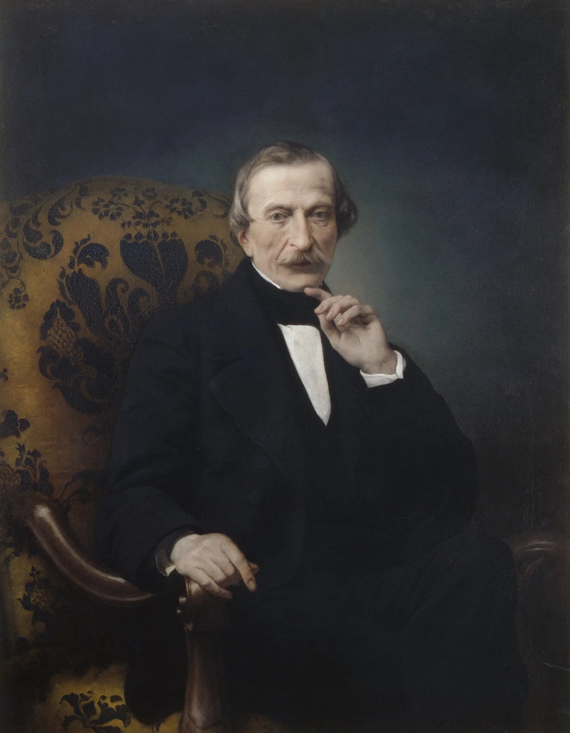 Portrait de Massimo d'Azeglio - Francesco Hayez image 1 copie peinte à la main à l’huile