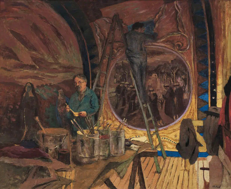 Retrato de Maurice Denis - Édouard Vuillard