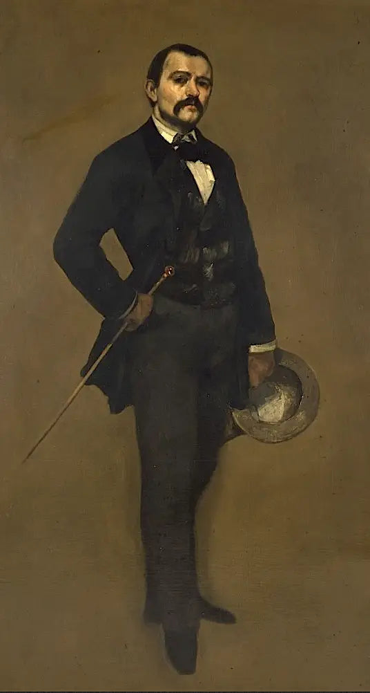 Retrato de Max Buchon - Gustave Courbet