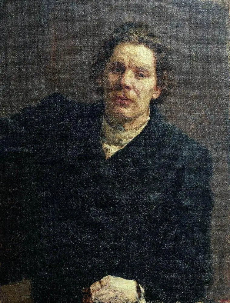 Retrato de Maxime Gorki - Ilya Repin