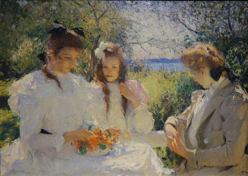 Retrato das minhas filhas - Frank Weston Benson