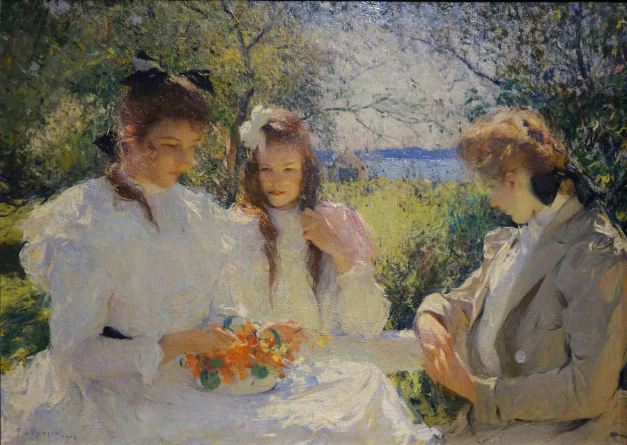 Retrato das minhas filhas - Frank Weston Benson