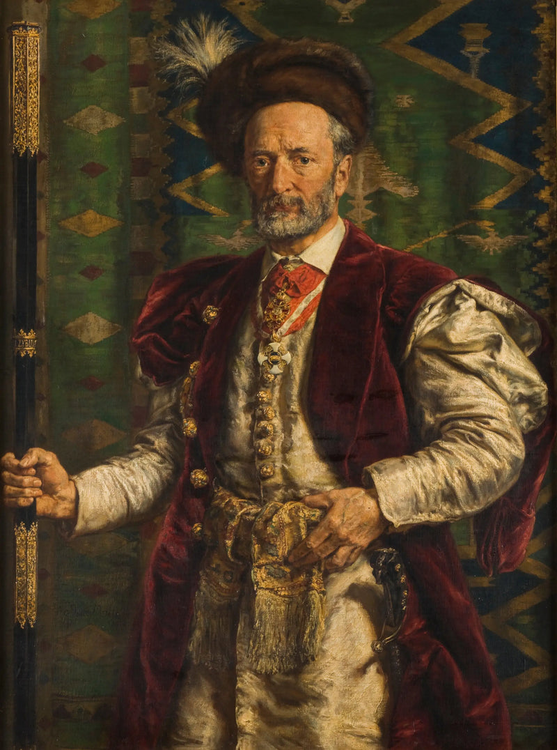 Retrato de Mikołaj Zyblikiewicz - Jan Matejko