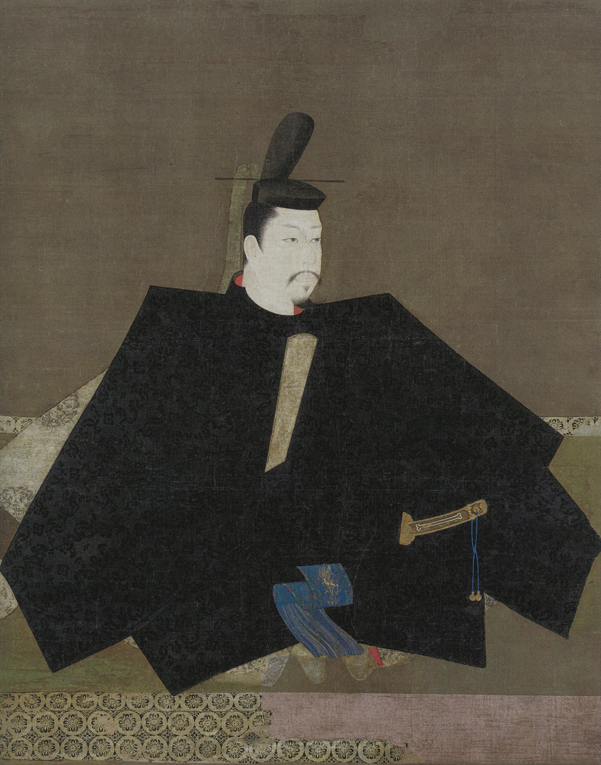 Portrait de Minamoto no Yoritomo, Fujiwara Takanobu, 1179