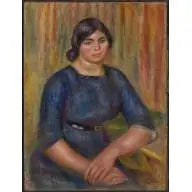 Retrato de Mlle Estable - Pierre-Auguste Renoir