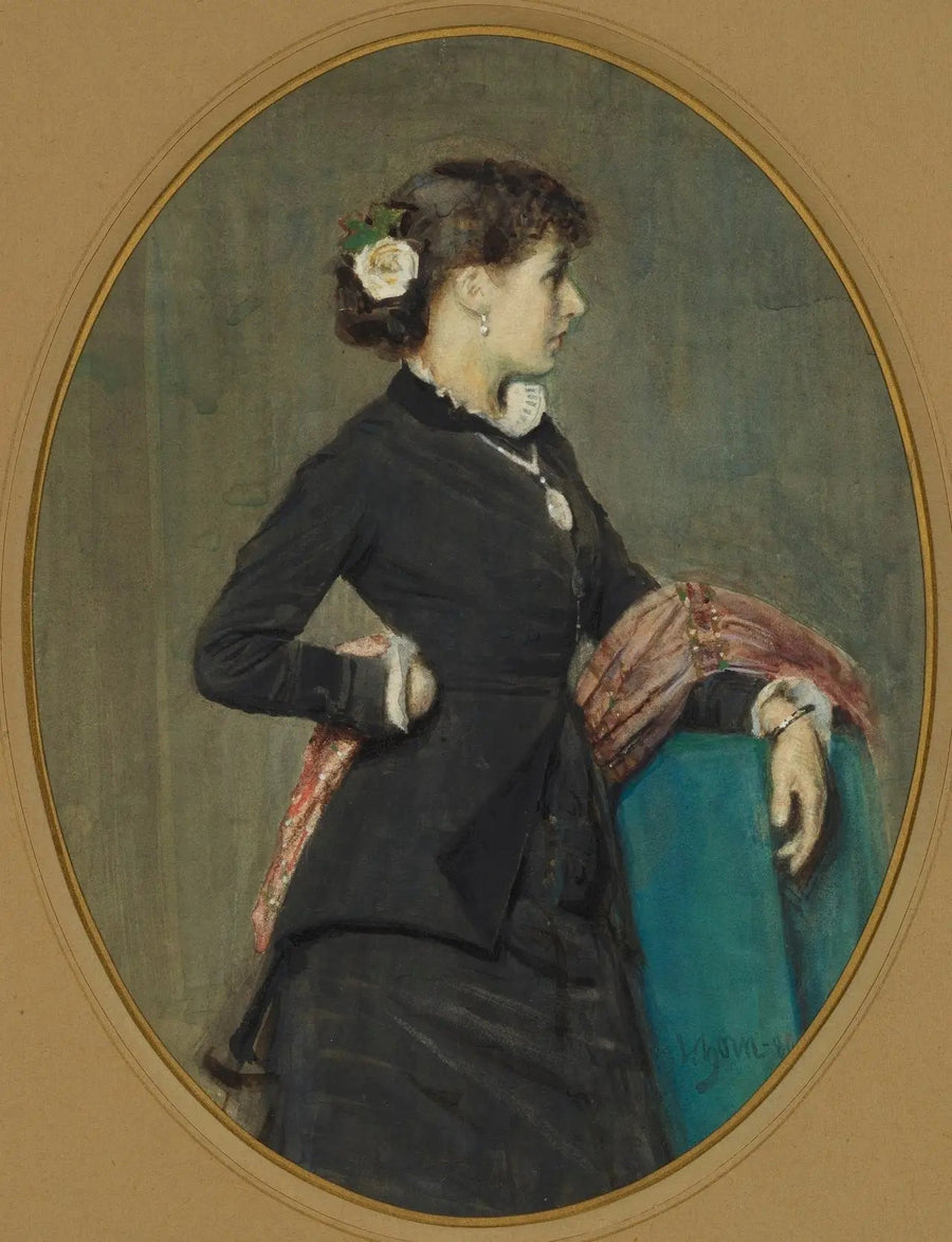 Retrato da Srta. Nyström - Anders Zorn