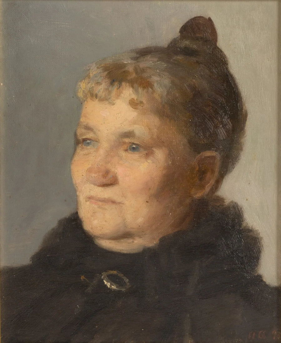 Retrato da Sra. Adel Gunde. - Anna Ancher