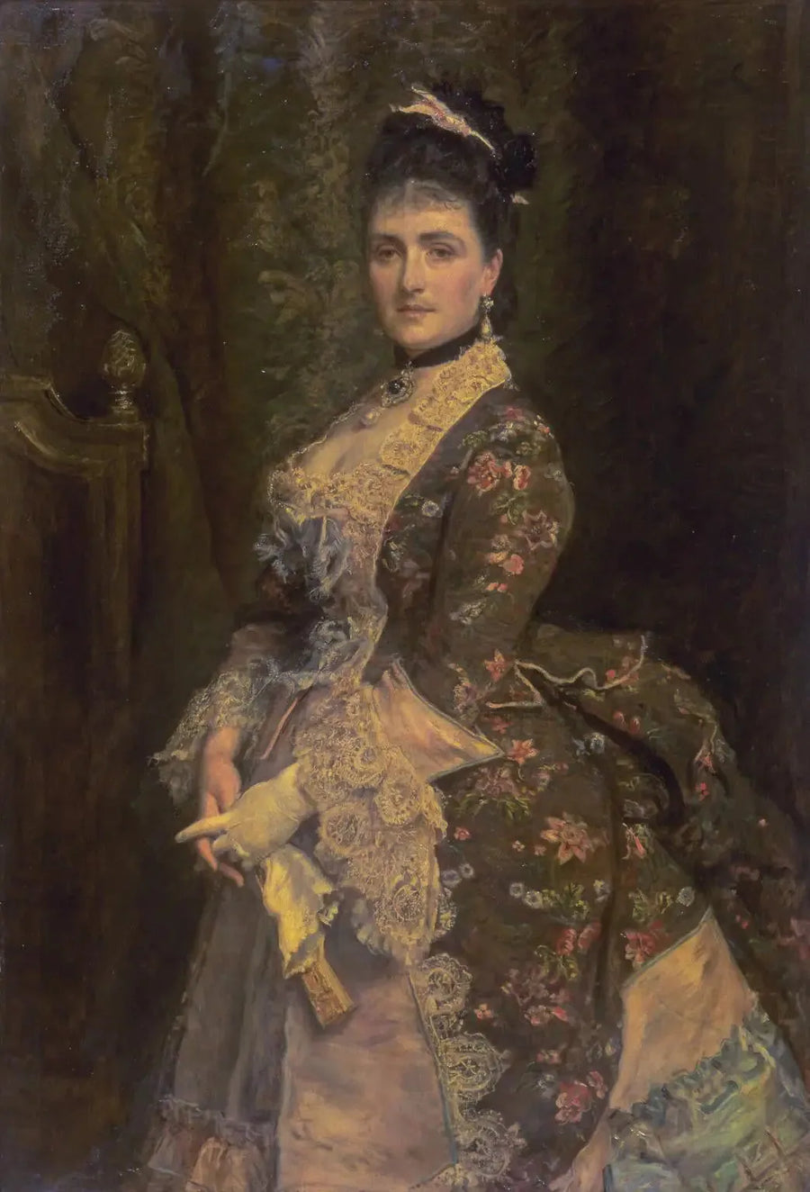 Retrato da Sra. Bischoffsheim - John Everett Millais
