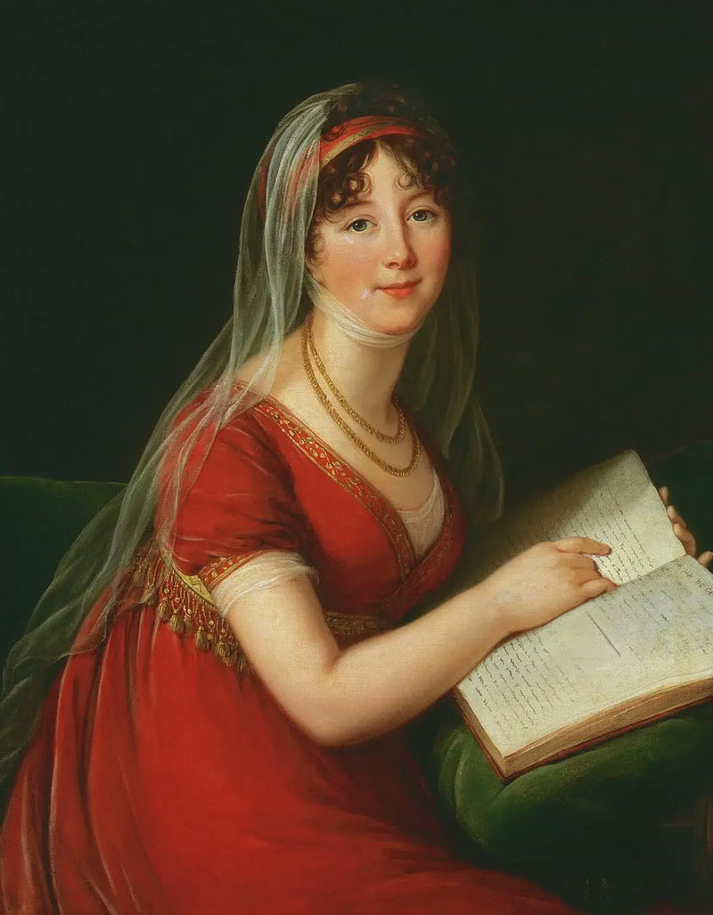 Retrato da Sra. Chinnery - Élisabeth Vigée Le Brun