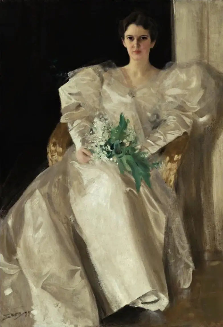 Retrato da Sra. Eben Richards - Anders Zorn
