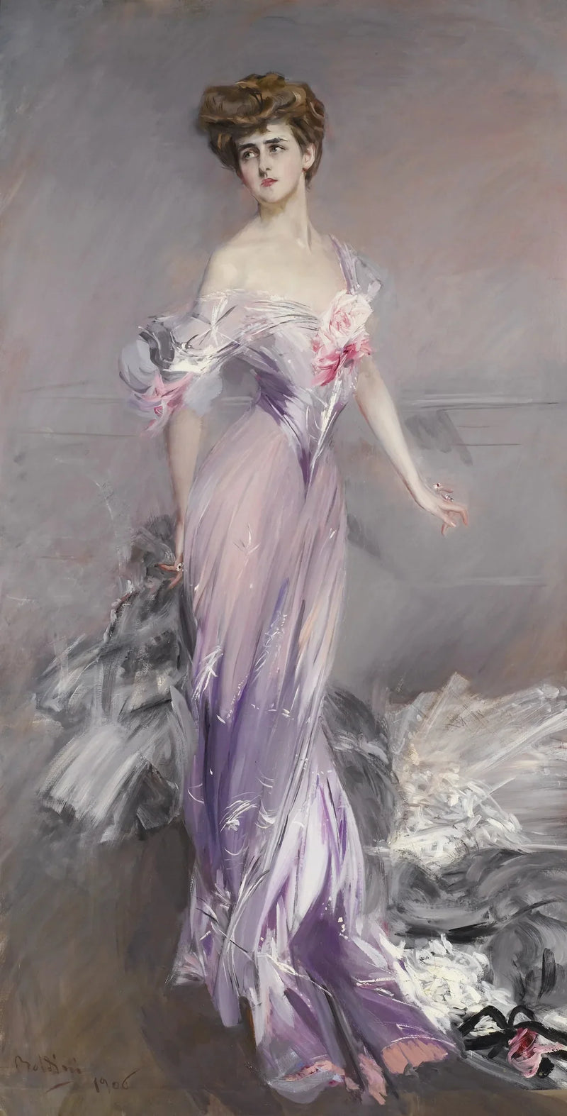 Retrato da Sra. Howard Johnston - Giovanni Boldini