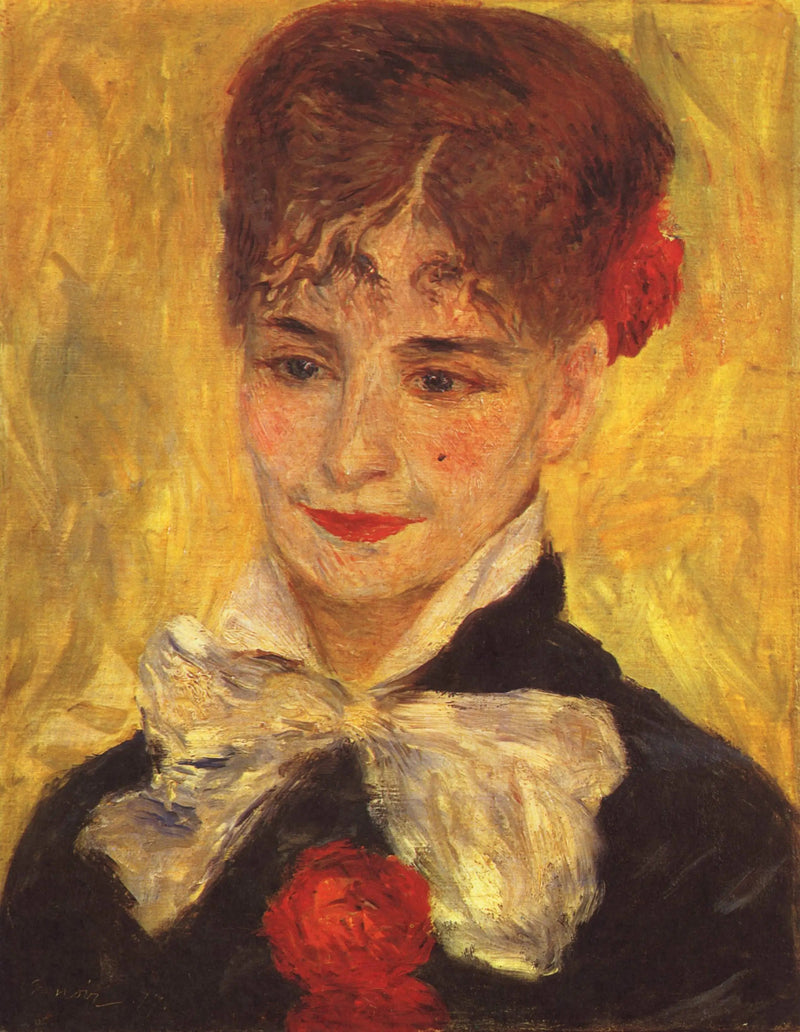 Retrato de Sra. Iscovesco - Pierre-Auguste Renoir