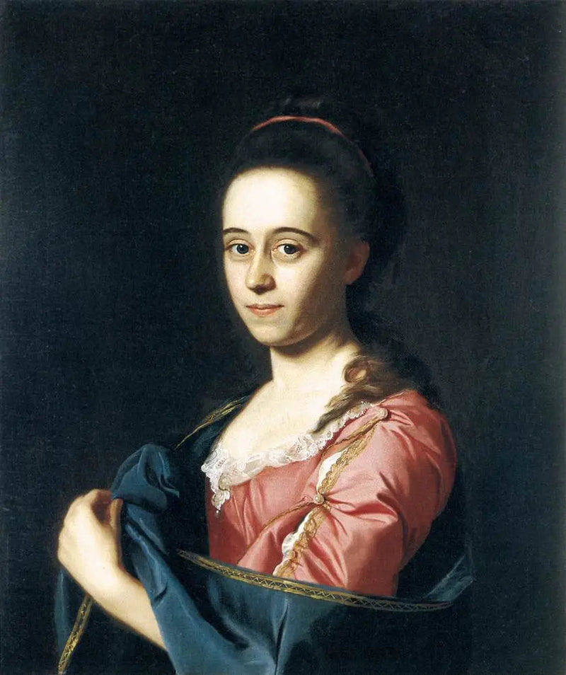 Retrato da Sra. Joshua Henshaw II (Catherine Hill) - John Singleton Copley