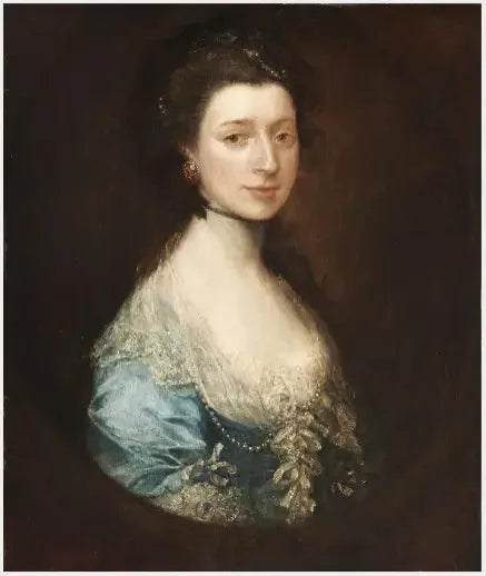 Retrato da Sra. King (nascida Spence) - Thomas Gainsborough