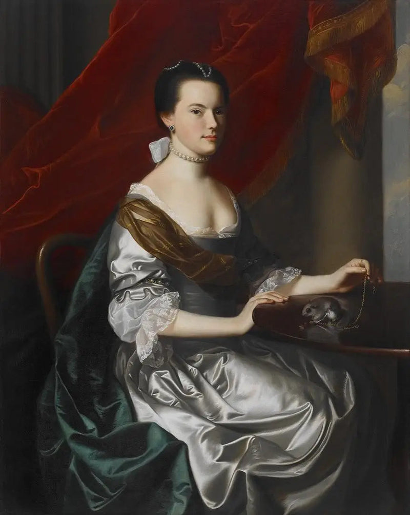 Retrato da Sra. Theodore Atkinson Jr. - John Singleton Copley