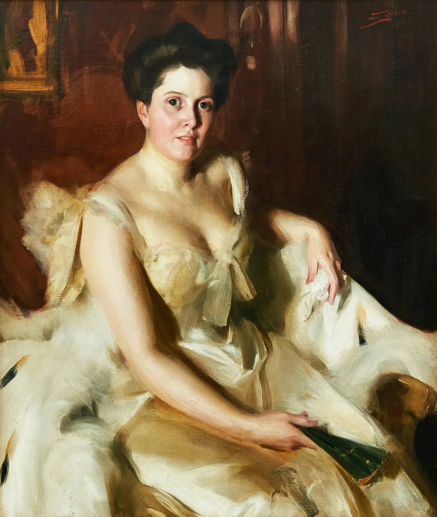 Retrato da Sra. de Ver Warner - Anders Zorn