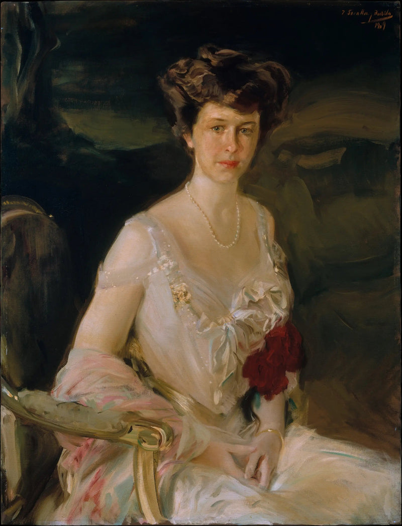 Retrato de Sra. Winthrop W. Aldrich - Joaquín Sorolla