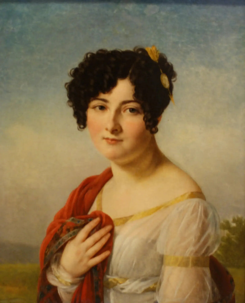 Retrato da Sra. YA Tatischeva - François Gérard