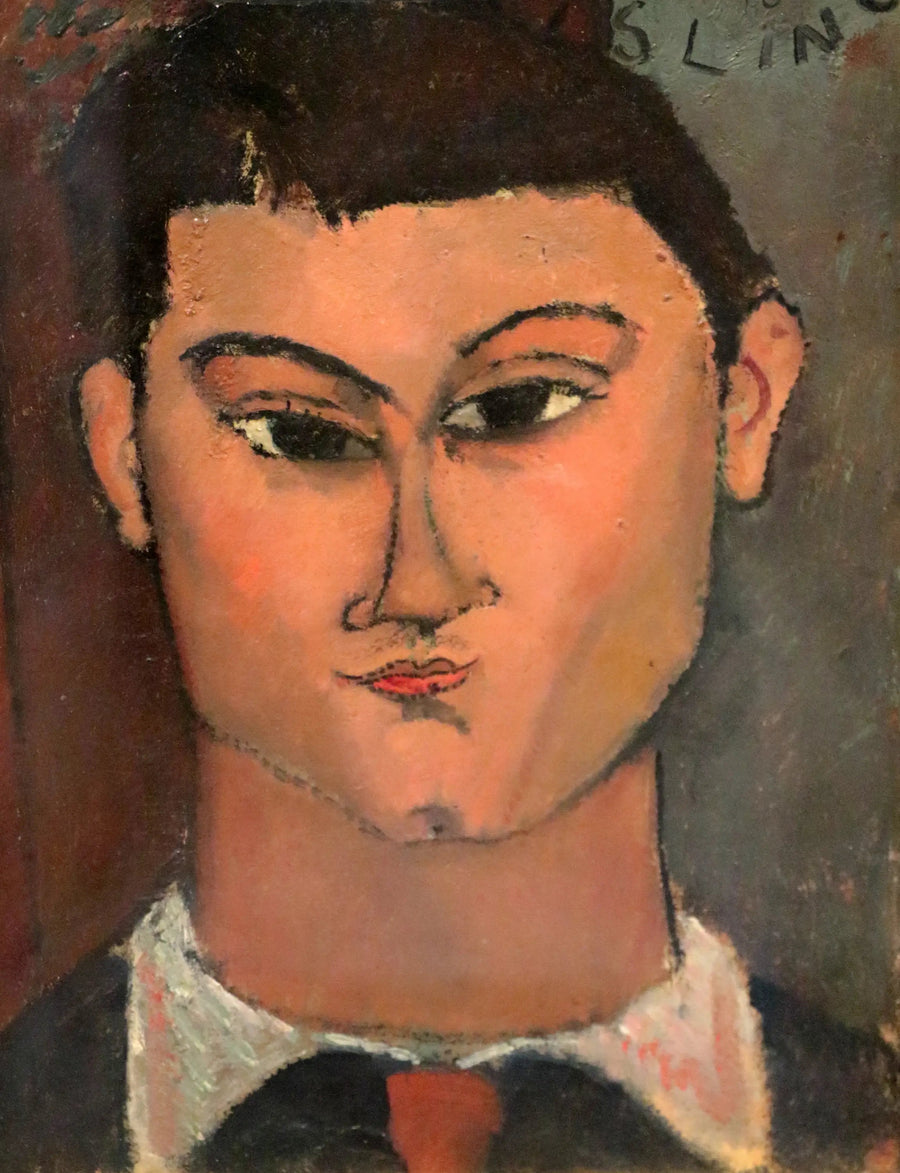 Retrato de Moïse Kisling - Amedeo Modigliani