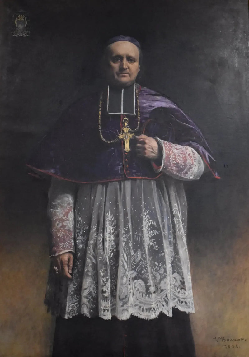 Retrato de Monseigneur Félix-Arsène Billard - Léon Bonnat