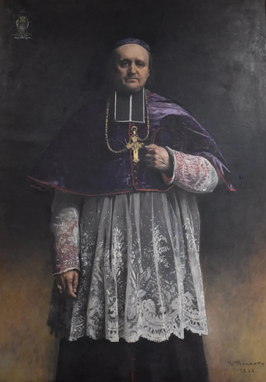 Retrato de Monseigneur Félix-Arsène Billard - Léon Bonnat