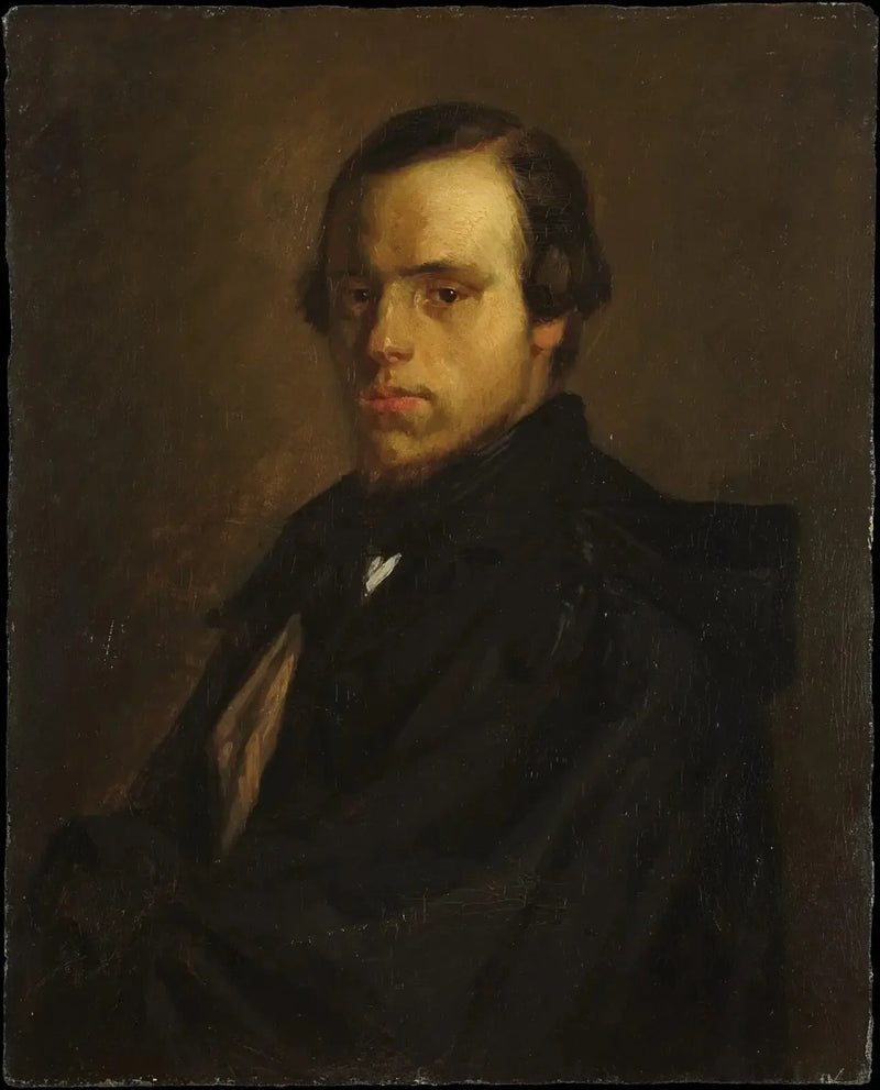 Retrato do Senhor le Courtois, cunhado do artista - Jean-François Millet