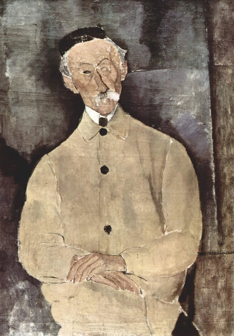 Retrato do Senhor Lepoutre - Amedeo Modigliani