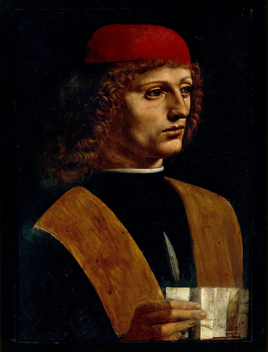 Retrato de músico - Leonardo da Vinci