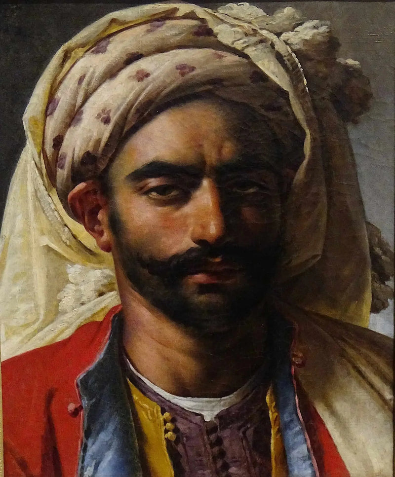 Retrato de Mustapha - Anne-Louis Girodet