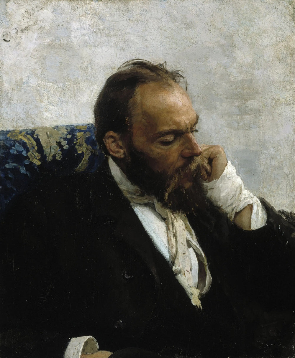 Portrait de Mykola Murashko - Ilya Repin - Alpha Reproduction