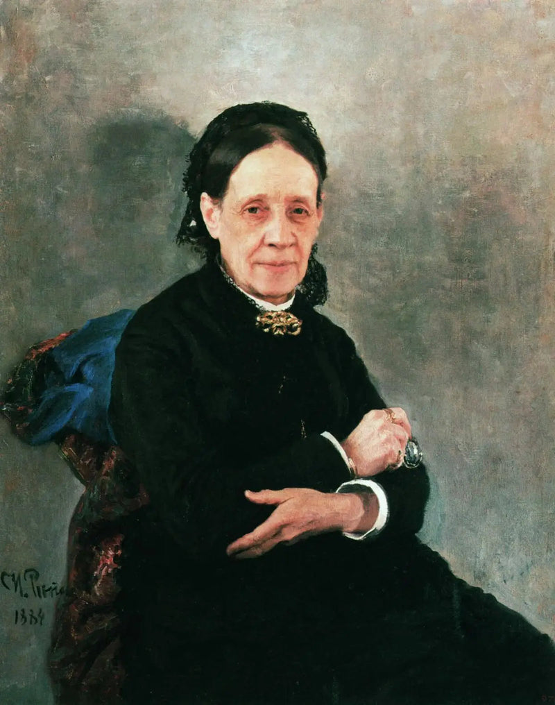 Retrato de N. V. Stasova - Ilya Repin
