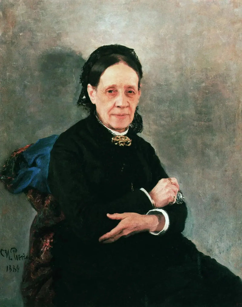 Retrato de N. V. Stasova - Ilya Repin