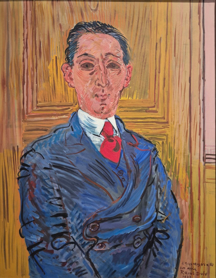 Portrait de Nico Mazaraki - Raoul Dufy image 1 copie de tableau peinte à la main