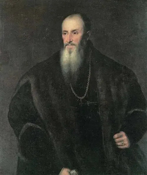 Retrato de Nicolas Perrenot de Granvelle - Titian